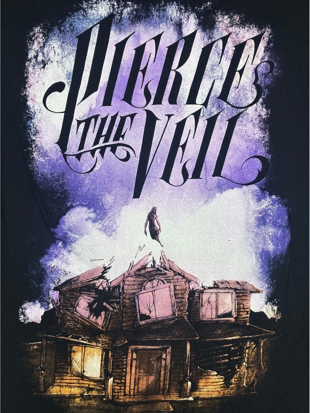Pierce The Veil Graphic T Shirt Black Gildan Softstyle Gothic House XS